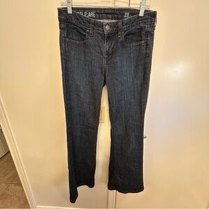 J. Crew Dark Wash High Rise High Heel Flare Jeans Women’s Size 28